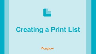 Print Lists for Print-Only users thumbnail