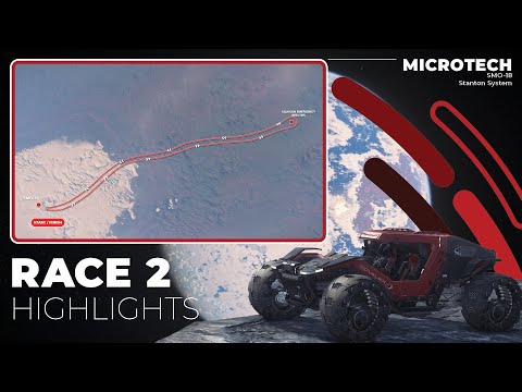 System 7 Race #2 "Microtech Tundra Dash" Highlights - Star Citizen
