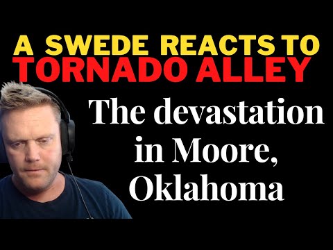 A Swede reacts! Town hit by a EF5  - Tornado Alley: Moore, Oklahoma
