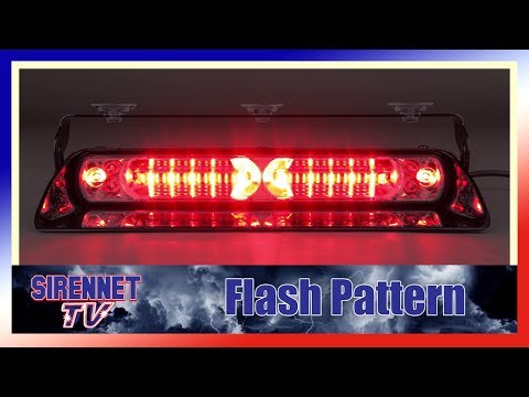 Flash Pattern: Whelen Avenger II TRIO Combo Linear/TIR Dual LED Dash/Deck Light