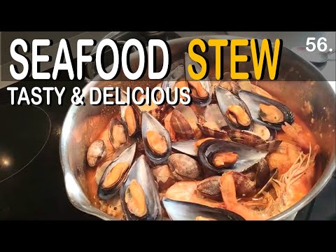 how cook SEAFOOD STEW tasty & delicious | 56. typical spanish food | zarzuela de pescado y marisco