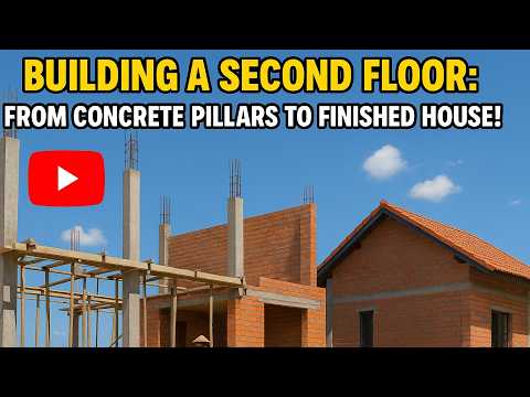 The Journey of Transforming the 2nd Floor: From the First Concrete Columns to the Completed House