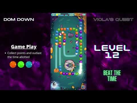 Viola's Quest 🟣🟠🔴 / Level 12 / Dom Down