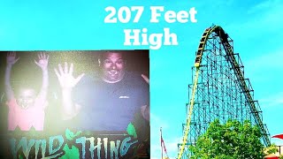 Crazy Roller Coaster Ride at ValleyFair Amusement Park || Wild Thing, Delirious and Steel Venom