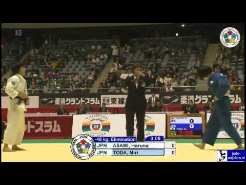 Judo 2012 Grand Slam Tokyo: Haruna Asami (JPN) - Miri Toda (JPN) [-48kg]