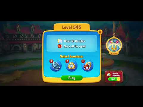 Fishdom Level 545 fail