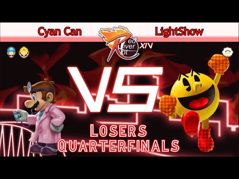 Red River Riot XIV - LQFs - Cyan Can (Luigi, Mario, Dr. Mario) vs LightShow (Pac-Man, Ice Climbers)
