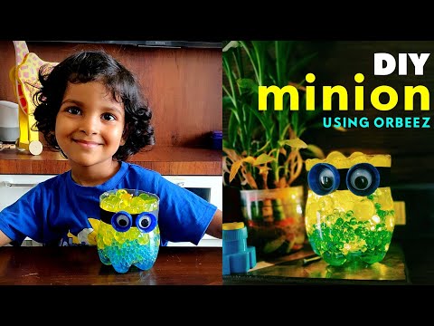 DIY Minion using Plastic Bottle and Orbeez