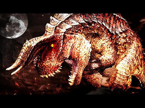 It Hunted, while the Island Burned Around Us...  - The Isle