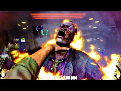 The AMC Walking Dead Arcade Video Gameplay 2 Player Chapter Select Completed Game Playthrough