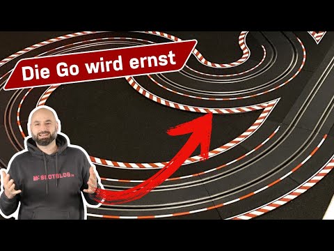 Die Carrera Go mit Randstreifen - Eine ernsthafte Autorennbahn in 1:43 entsteht