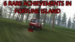 Forza Horizon 4 - 6 VERY RARE Achievements in Fortune Island - GUIDE (Inc. Full Of Zest)