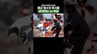 원피스) 현직 해군원수의 무서움, 아카이누 vs 쿠마