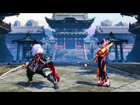 Yashamaru Kurama vs Gongsun-li ( Hardest Al ) Samurai Shodown