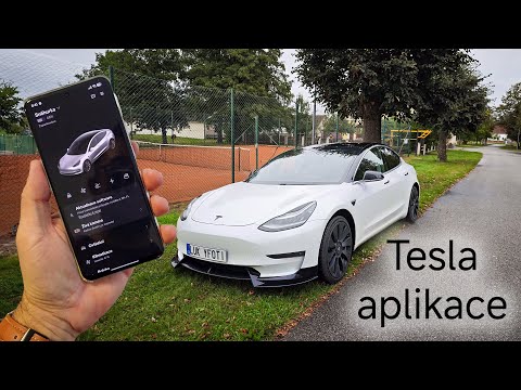 Co vše umí aplikace Tesla k autu? 🤔