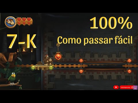 Donkey Kong Country Returns HD 7-K Treacherous Track 100% Collectibles (Modern)