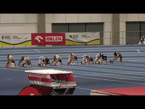 60m kobiet bieg 12 - Wrocław 20260117