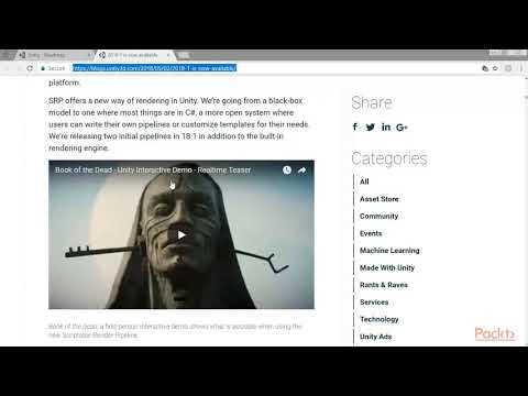Practical Unity Game Development Upgrading Our Project to the Latest Unity Version|packtpub com