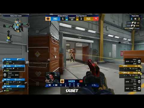 Twistzz's INCREDIBLE HEADSHOT 4K TO SAFE THE ROUND AGAINST ENCE🔥🔥🔥 | FaZe Clan vs ENCE IEM Dallas