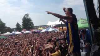 New Found Glory - Intro + Hit or Miss (Warped Tour Buffalo 2012)