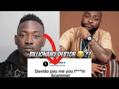 Dammy Krane BLAST Davido over Unpaid DEBT since 2018😱😳 see Davido reaction 😂😱