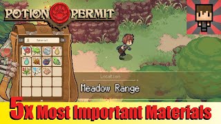 5x Most Important Materials - Meadow Range - Portion Permit: Tips, Tricks & Guide