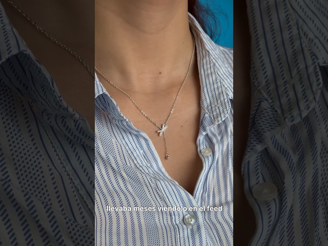 Vídeo relacionado con ibasenice Collar Colgante de Lupa de Libélula Dorado Elegante y Único de Aleación y Vidrio para Ocasiones Obsequios y Fiesta de Cumpleaños