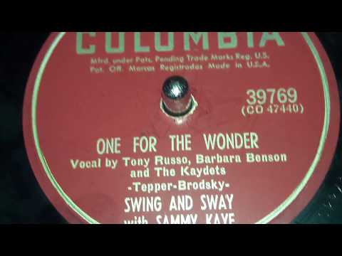 Sammy Kaye - One For The Wonder (1952)
