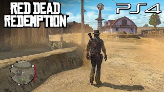 Red Dead Redemption PS4 Free Roam Gameplay