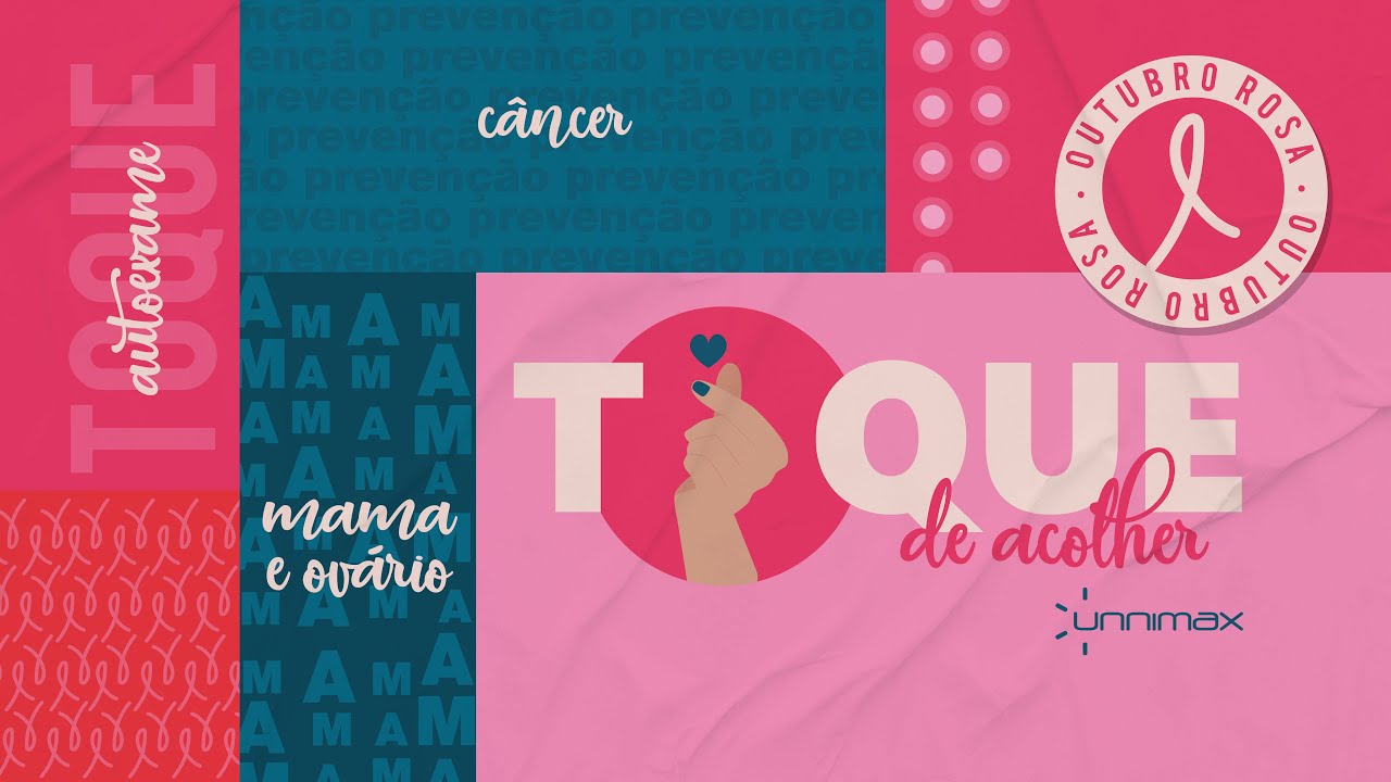 Unnimax | Outubro Rosa: mês de conscientização e prevenção do câncer de mama e de ovário