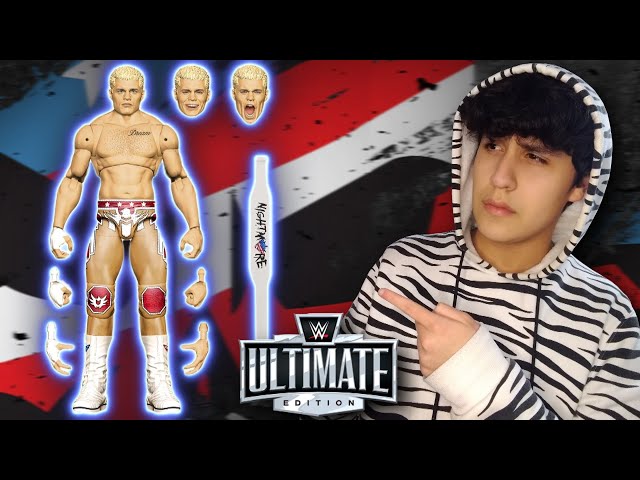 Vídeo relacionado con Mattel WWE Ultimate Edition Cody Rhodes, Figura de acción y Accesorios, Conjunto con Figura Coleccionable de 15,24cm con Cabezas y Manos Intercambiables y 30 Puntos de articulación, JHV89