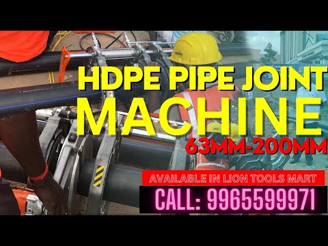 HDPE BUTT ELECTRO FUSION WELDING MACHINE AUTOMATIC EF 160 MM