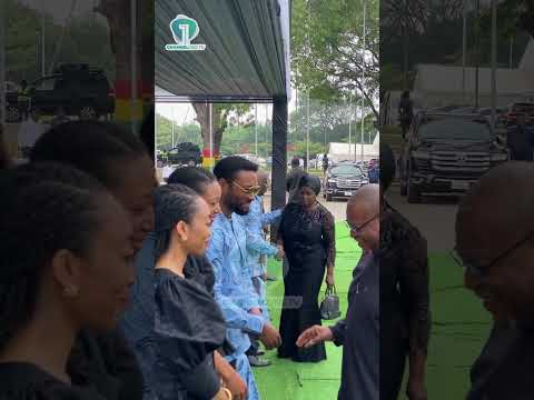 Vice President Jane Naana Opoku-Agyemang Arrives for Victor Gbeho’s Funeral