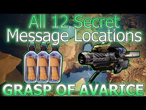 ALL 12 Wilhelm-7 Message Locations in Grasp of Avarice | Destiny 2 Season of the Lost