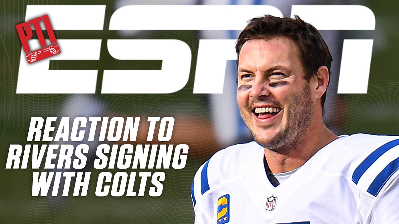 PTI reacts to Philip Rivers coming out of retirement to sign with the Colts' practice squad