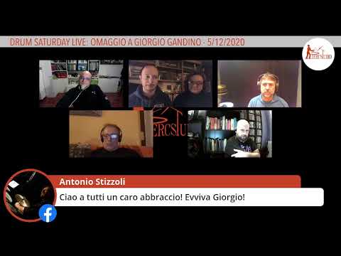 DRUM SATURDAY LIVE: OMAGGIO A GIORGIO GANDINO
