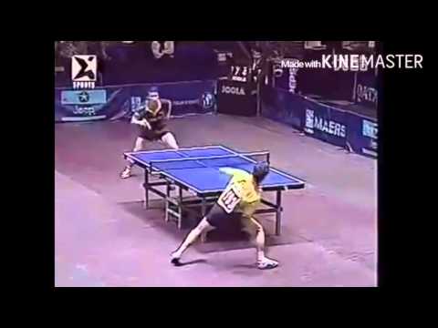 Table Tennis Qatar Open 1999 Kim Taek Soo vs J-O Waldner highlights