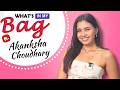 Akanksha Choudhary S Bag Tour Pink Love Makeup Funny Confessions What S In My Bag