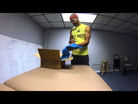 American Ninja Warrior Abel Gonzalez preparation before the Houston City Qualifies run