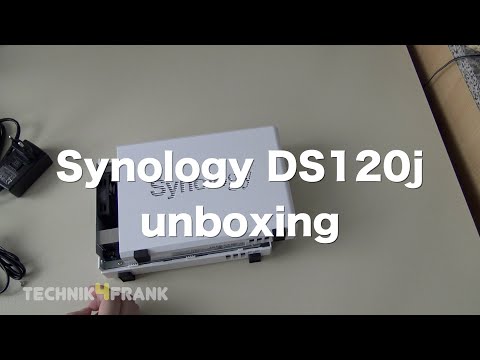 Synology DS 120j - Unboxing