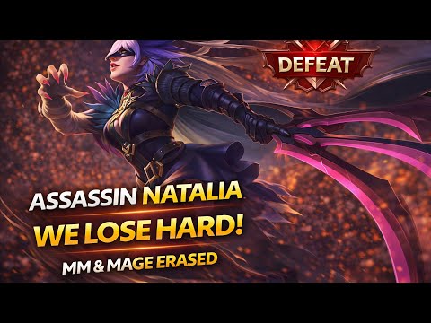 Natalia Gameplay Is Unfair | One-Shot Squishies | Mobile Legends