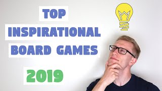 Top 5 Board Games That Inspired Me as a Designer in 2019