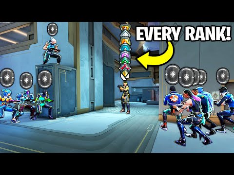 1 of Every Rank VS 9 Irons! - (Can Anyone Win?)