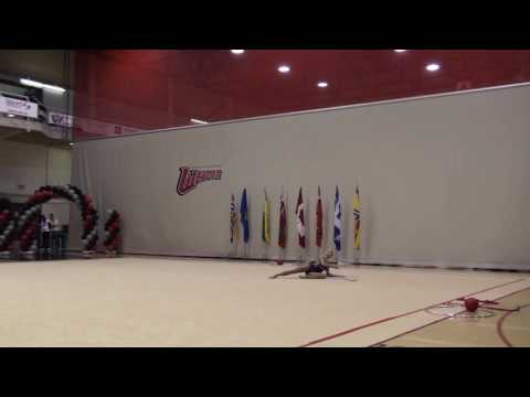 Alexandra Chtrevenskii Junior Hoop QC 2016 Canadian Championships RG