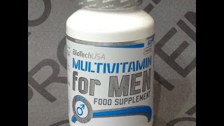 BiotechUSA Multivitamin for Men 60 tabs - відео 1
