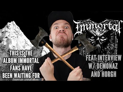 Immortal - Northern Chaos Gods (Inte(R)eview) - Feat Demonaz and Horgh - The Metal Tris