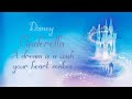 Disney Cinderella A Dream Is A Wish Your Heart Makes Lyrics