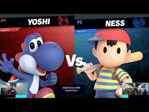 PkChris (Ness) vs Suarez (Yoshi) | AONUltimate #091 Grand Finals