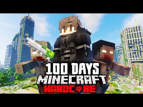 Surviving 100 Days in Zombie Land in Hardcore Minecraft - Frosty Max's Epic Journey