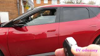 Kia EV6 How to remote open/close the front windows